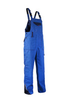 1 x RAW Customer Returns Prisma work dungarees for men with multifunctional and knee pockets - dungarees for men long ripstop royal blue EU50 - RRP €47.15