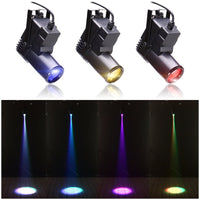 1 x RAW Customer Returns U King 30W LED Pinspot Spot Lights RGBW Spotlight DMX512 Sound Auto Modes Light Effect for Disco Ball Disco Light Birthday Party Bar KTV - RRP €34.78