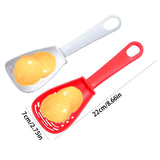 4 x Brand New Pack of 2 egg separators, straining spoon, egg yolk separator, draining spoon, egg yolk separator, baking tool with long handles, multifunctional kitchen cooking spoon, slotted spoon for kitchen, bakery - RRP €81.6