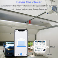 1 x RAW Customer Returns Smart garage door opener, no hub required, WiFi remote control with smart life app, voice control - RRP €30.24