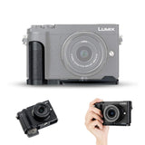 1 x RAW Customer Returns Handgrip camera grip for Panasonic Lumix GX80 GX9 DMC-GX80 DC-GX9 Improved handling Arca Swiss quick release plate compatible with tripod Change battery directly replaces Panasonic DMW-HGR2 - RRP €39.99