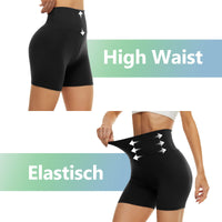 2 x RAW Customer Returns DDOBB Cycling Shorts Women s Short Shorts Tummy Control Sports Pants Leggings Opaque High Waist Shorts Elastic Underpants Fitness Hotpants Summer Boxer Shorts - RRP €24.2