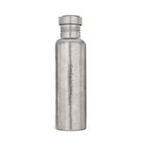 1 x RAW Customer Returns SOLOHIKE 700ml Drinking Bottle, Titanium Sports Water Bottle for Outdoor Camping, Hiking, Climbing, Cycling - RRP €44.87