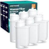 1 x RAW Customer Returns ARETHONE water filter for Siemens EQ Series, EQ3 EQ6 EQ9, EQ500, S700, water filter fully automatic coffee machine for Bosch Vero, TZ70003 TCZ7003 467873, Siemens 3200, Neff C77V60 Series 6 pieces 1 pack  - RRP €21.42