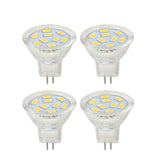 1 x RAW Customer Returns MR11 GU4.0 LED Bulbs, 2W Equal to 20W Halogen , GU4 LED Lamp Base, 200lm, 12V AC DC, Warm White Light 3000 K, 4 Pieces  - RRP €12.88