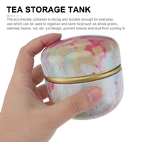 1 x RAW Customer Returns Luxshiny 50ml Metal Tins With Lid Tea Tin Small Matcha 6 Pieces Mini Tea Storage Container Empty Tea Tins with Lids Metal Sheet Empty Tins Tin Box Tin Tea Tin Japanese Tea Tin Airtight - RRP €24.49