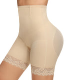 1 x RAW Customer Returns Figninget panty girdle women s tummy control underpants shapewear lace panty girdle with leg pants waist strong shaping underwear shaper panty girdle - RRP €20.99