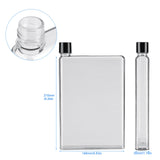 17 x Brand New Serlium Portable Leak Proof Flat Slim Water Bottles, Clear Reusable Water Bottle, Fits in Random Corner of Pocket 25oz 750ML 1  - RRP €236.13