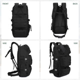 1 x RAW Customer Returns VINBAGGE Hiking Backpack Military Men Women Waterproof Tactical Backpacks 30L Black Backpack Trekking Backpack Boys for Camping Travel Outdoor Bundeswehr Survival - RRP €42.99