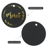 10 x Brand New Merci Gift Tags Black  - RRP €204.0