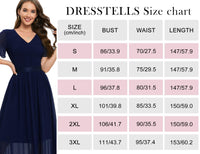 1 x Brand New DRESSTELLS Women s Elegant Evening Dresses Wedding V-Neck Cocktail Dress Maxi Bridesmaid Dress Champagne 2XL - RRP €56.96