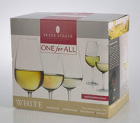 1 x RAW Customer Returns ONE for ALL White wine glasses contents 6 glasses 126991 - RRP €50.32