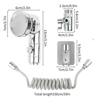 1 x RAW Customer Returns SUPGOMAX Hand Shower Set Sink Shower Set, Shower Head with 3 Jet Types for Washing Hair or Cleaning the Sink - RRP €21.6