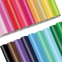 1 x RAW Customer Returns LUCKIGUCK Solid Color Infusible Transfer Ink Sheets 18 pieces set, Infusible Transfer Ink Sheets 30.5 x 30.5 cm Solid Color, Color and Pattern Transfer Foil - RRP €26.81