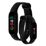 1 x RAW Customer Returns Abyx FIT Lime 2 - Sporty Smartwatch - Pedometer, Heart Rate, Blood Pressure Measurement, Waterproof, Bluetooth 4.0, Compatible with Android iOS, Black - RRP €23.98