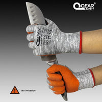 44 x Brand New Work safety gloves, cut level 5, HPPE glass fibre, knitted inner lining, palm foam, breathable, nitrile rubber, non-slip, abrasion resistant, 7 S - RRP €1161.6