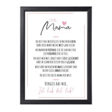 30 x Brand New Fjllrven Definition Poetry Art Print Poster Christmas gifts, Mother s Day Mother s Day Gift Wall Art Christmas gifts for mom birthday Living room DINA A4 with black frame - RRP €544.2