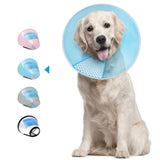 15 x Brand New Supet Pet Collar Protective Collar Plastic Cone Collars Special Protection for Cats Small Dogs Blue M  - RRP €282.3