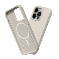 1 x RAW Customer Returns RhinoShield Case compatible with iPhone 15 Pro Max SolidSuit - MagSafe compatible - shock-absorbing slim protective case with premium finish - 3.5 meter drop protection - sand beige - RRP €44.98