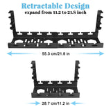 1 x RAW Customer Returns Cable duct desk, retractable cable management, cable holder without drilling, easy for easy installation under the desk, cable tray for cable organization at the workplace - RRP €25.99