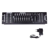 1 x RAW Customer Returns UKing DMX Controller, 192 Channels DMX512 Controller Console 240 Scenes for MINI DMX Controller DMX Light Console Party DJ Disco Moving Head Light Stage Lamp Operator Equipment Black  - RRP €69.99