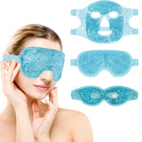 1 x Brand New XEERUN 4 Pack Cooling Eye Masks, Cooling Gel Eye Mask, Gel Bead Eye Mask, Cooling Mask, Reusable Cooling Eye Mask - RRP €22.8