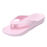 1 x RAW Customer Returns JOMIX women s toe separators summer lightweight sandals flat mules for the beach flip flops children s bathing shoes women s flower slippers 15 pink, 39EU, SD5174  - RRP €18.79