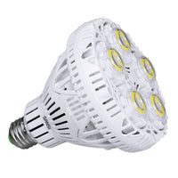 1 x RAW Customer Returns SANSI 30W 250W equivalent BR30 LED lamp, workshop lamp 4000 lumens, 5000K white, CRI 80, E27 light bulbs for garage, basement, warehouse, factory, church, barn, sports hall, not dimmable - RRP €25.99