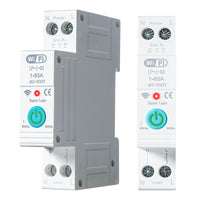 1 x RAW Customer Returns Jadeshay Tuya WiFi miniature circuit breaker WiFi switch DIN rail WiFi Smart Circuit Breaker DIN rail Smart Meter 1P 63A, remote control by Tuya APP - RRP €20.79