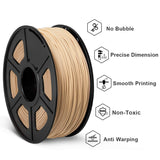 1 x RAW Customer Returns SUNLU Carbon Fiber Filament 1.75 mm, PLA Black Filament 1.75 - 0.02 mm, 1 kg Spool for 3D Printing - RRP €30.48