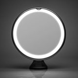 1 x RAW Customer Returns Fancii 7x Illuminated Magnifying Makeup Mirror, with Natural Light Circular LEDs, Suction Cup Locking, Wireless - Travel Cosmetic Mirror - RRP €22.61