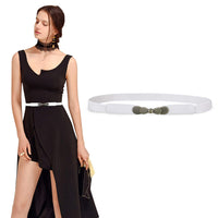 1 x Brand New JasGood Belt for Dress Belt Women s Stylish Belt with Simple Style Unique Design Women s Belt Elegant and Fashionable for Short Long Skirt Dress - RRP €6.99