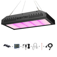 1 x RAW Customer Returns BOSYTRO 2000W Plant Lamp Led Full Spectrum, Growth Lamps for Plants, Veg Bloom Double Switch Led Grow Light Grow Lamp, Plant Light for Indoor Plants, Vegetables, Flower - RRP €110.57