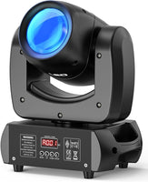 1 x RAW Customer Returns 100W Moving Head Beam with 18 Prism 11 13CH DMX RGBW LED Pinspot Light Effect for DJ Disco Party Light Club Bar Stage Lighting - RRP €165.37