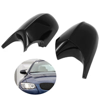 1 x RAW Customer Returns Rearview Mirror Cover Replacement for BMW E81 E82 E87 E88 E90 E91 E92 E93 2010-2013 LCI Model, Car Mirror Caps ABS Rearview Mirror Cap Replacement Accessories Black  - RRP €57.36