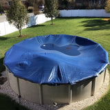 1 x RAW Customer Returns Rectangular Winter Pool Cushion 4 4ft, Winter Pool Cushion, Pool Cover to Prevent Winter Leaves, Blue Air Cushion Tarps to Cover Pools Winter Pool Cover 1 Piece  - RRP €24.0