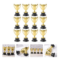 1 x RAW Customer Returns STOBOK Gold Award Trophy Trophy Cups 10 Pack Mini Gold Trophies Winner Prize Trophies for Party Favors Rewards Rewards Winner Prize Competitions for Children and Adults - RRP €13.88