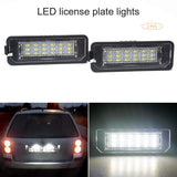 1 x RAW Customer Returns MARCHFA KOLOME LED License Plate Light Compatible with Golf 4, 5, 6 GTi MK4 MK5 New Beetle Passat Saloo Sedan CC Polo Phaeton Lupo Scirocco 2 PZ License Plate Light 2 Pieces - RRP €19.66