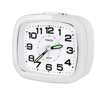 1 x RAW Customer Returns Edillas Alarm Clock Analog, Travel Alarm Clock Analog Without Ticking Noiseless with Light Snooze Function Simple Battery Operated Silent Table Clocks for Bedroom Office Clock Alarm Clock - RRP €13.99