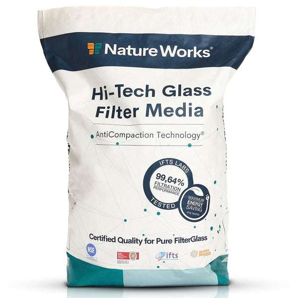 RAW Customer Returns Pallet - NATURE WORKS Filtering Glass Sand, 49 Items - RRP €1367.34