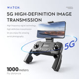 1 x RAW Customer Returns Goolsky Drone with Camera 6K LS-38 GPS 5G Wifi EIS Brushless Motor Anti-Shake Gimbal Video Aerial FPV Quadcopter Smart Follow Mode Gifts for Kids Adults Backpack Package 2 Battery - RRP €125.99