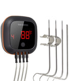 1 x RAW Customer Returns Inkbird IBT-4XS Bluetooth Grill Thermometer Digital Barbecue Meat Thermometer with Magnet Mounting Design and Rotation Reading Screen Thermometer for BBQ Kitchen Grill Oven Smoker Rotisserie - RRP €61.99