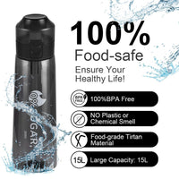 1 x RAW Customer Returns flintronic 650ml Sports Water Bottle, Water Bottle with Pods, BPA-Free, Leak-Proof Water Cup for Sports, Gym, Camping, Office, Gym Outdoor - RRP €20.4