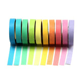 6 x RAW Customer Returns ROSENICE Washi Tape Colorful Decorative Adhesive Tape 10pcs  - RRP €68.1