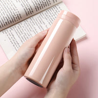 1 x RAW Customer Returns Small Stainless Steel Thermos Bottles - Cute Water Bottle, Vacuum Insulated Bottle for Hot and Cold Drinks BPA Free, Pink, 200ml  - RRP €11.99