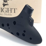 1 x RAW Customer Returns Night By Noble Plastic Ocarina SC Black Soprano C Style  - RRP €43.06