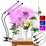 1 x RAW Customer Returns MEISHANG plant lamp LED full spectrum, plant light indoor plants, growth lamp for plants, grow lamp with timer 3 9 12 hours, 3 light modes and 10 dimming levels, USB adapter - RRP €15.6