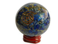 1 x RAW Customer Returns Wonderland Orgonite Ball Lapis Lazuli - RRP €22.16