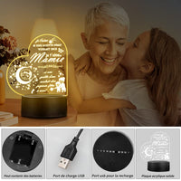 27 x Brand New Niaetuto Grandma Gift, Christmas Gift for Grandma, Acrylic LED Night Light, Personalized Grandma Gift, USB Rechargeable Personalized Lamp, Bedroom Living Room Rocker - RRP €582.93