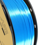 1 x RAW Customer Returns Eono PLA filament 1.75mm silk blue, 3d printer filament PLA, 1KG spool, accuracy 0.03 mm - RRP €16.25